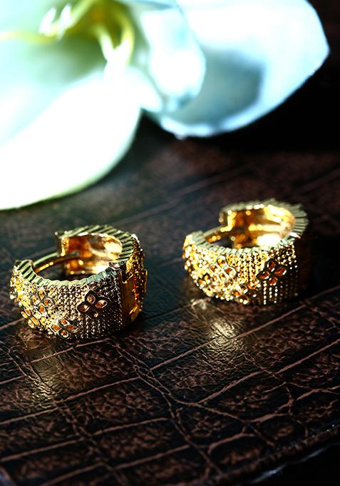 Gold Plated Hoop Earrings