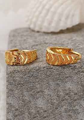 Gold Plated Hoop Earrings