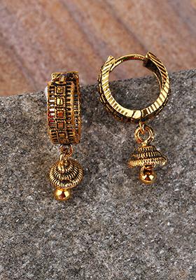 Gold Plated Hoop Earrings