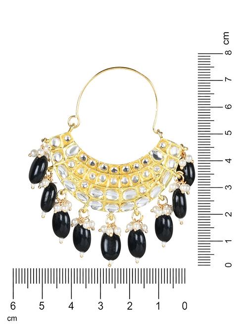 Gold Plated Traditional Handcrafted Pearl Jhumka Earrings