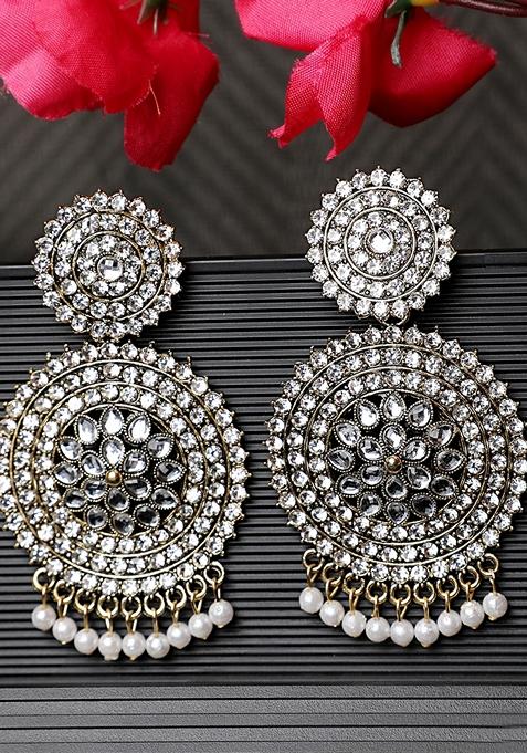 Silver Cubic Zirconia Earrings