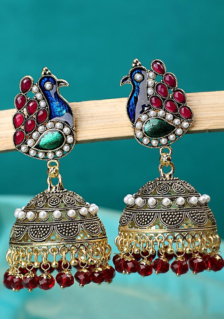 Multicolor Cubic Zirconia Earrings