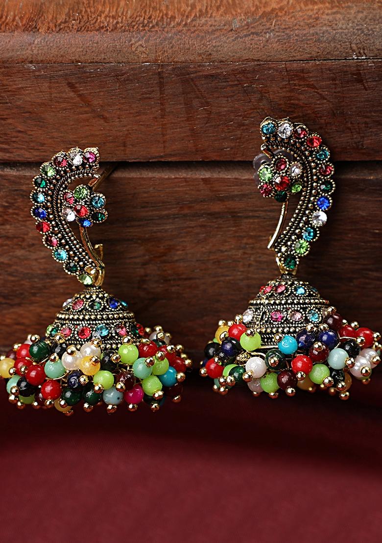 Multicolor Cubic Zirconia Earrings