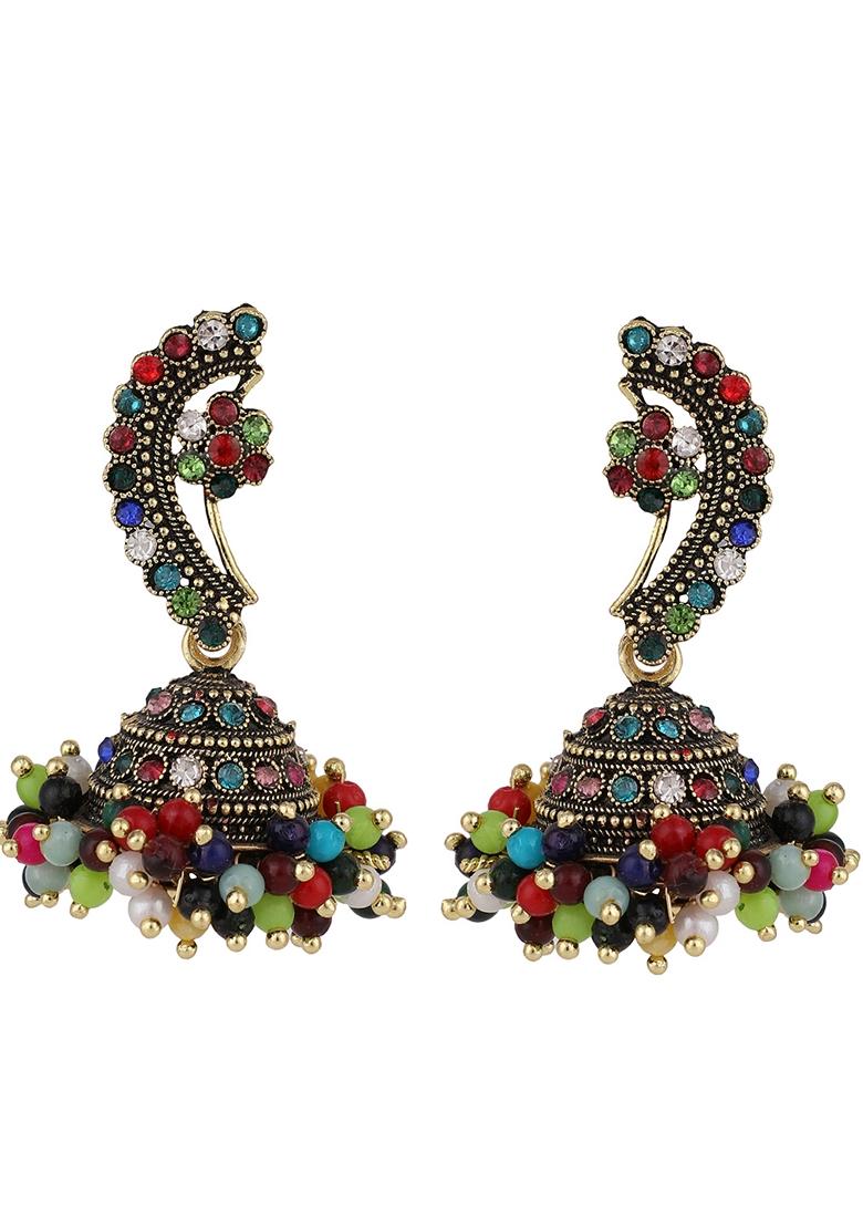 Multicolor Cubic Zirconia Earrings