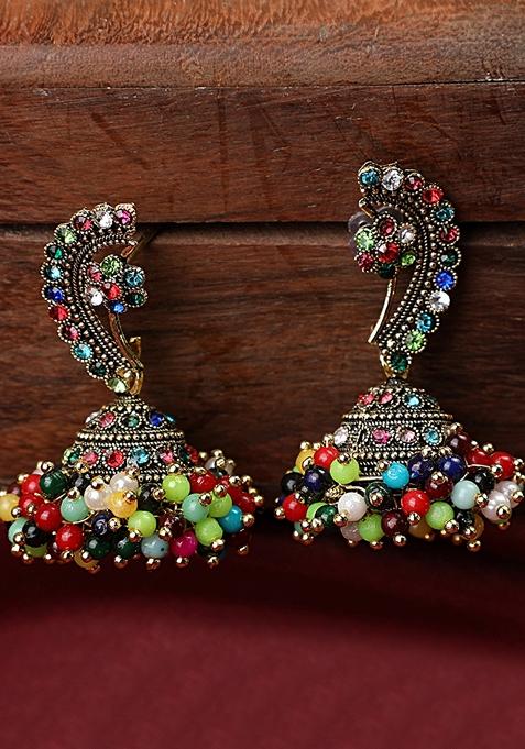 Multicolor Cubic Zirconia Earrings