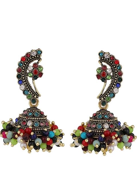 Multicolor Cubic Zirconia Earrings