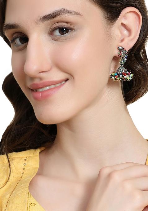 Multicolor Cubic Zirconia Earrings