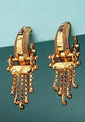 Gold Plated Classic Studded Earrings