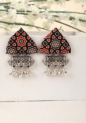 Multicolor Oxidised Earrings