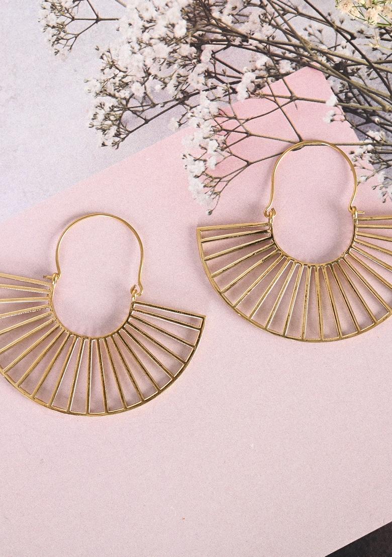 Gold Golden Hoop Earrings