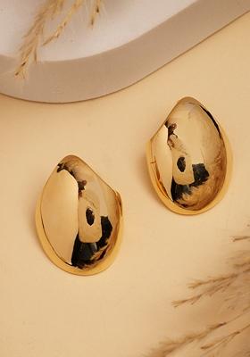 Gold Gold Plated Contemporary Drop Earrings