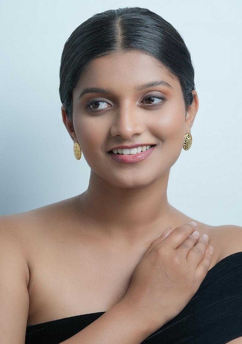 Gold Plated Stud Earrings