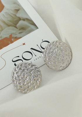 Silver Plated Stud Earrings