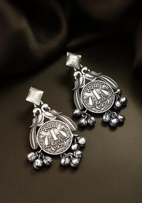 Silver Plating Pearl Artificial Beads Earrings