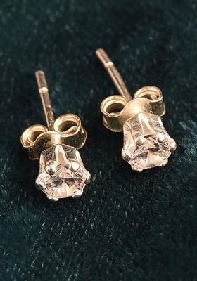 Silver Stone 925 Sterling Silver Earrings