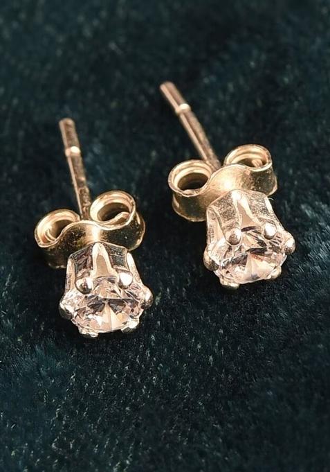 Silver Stone 925 Sterling Silver Earrings