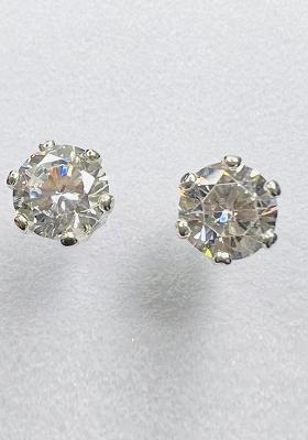 Silver Stone 925 Sterling Silver Earrings