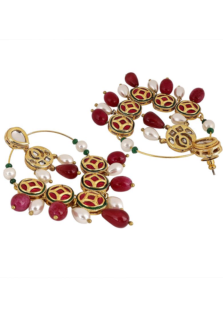 Gulrang Chandbali Earringss