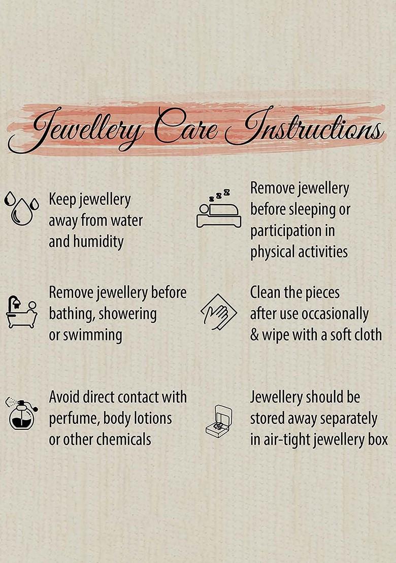 Green Solid Gold Plated Earrings