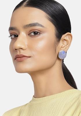 Gold Studded Alloy Earrings