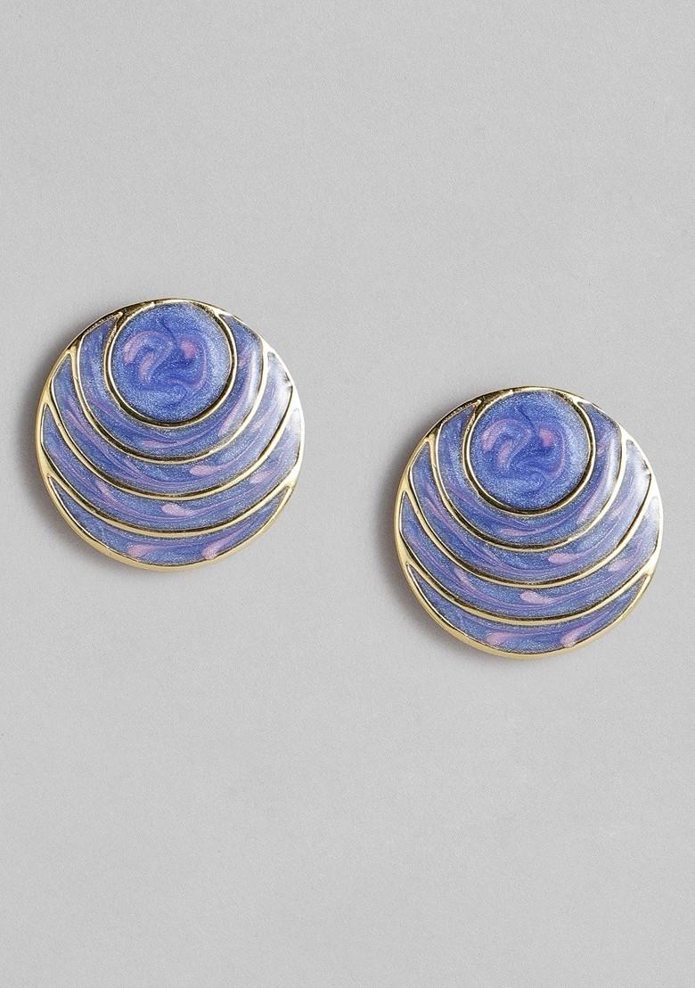 Gold Studded Alloy Earrings