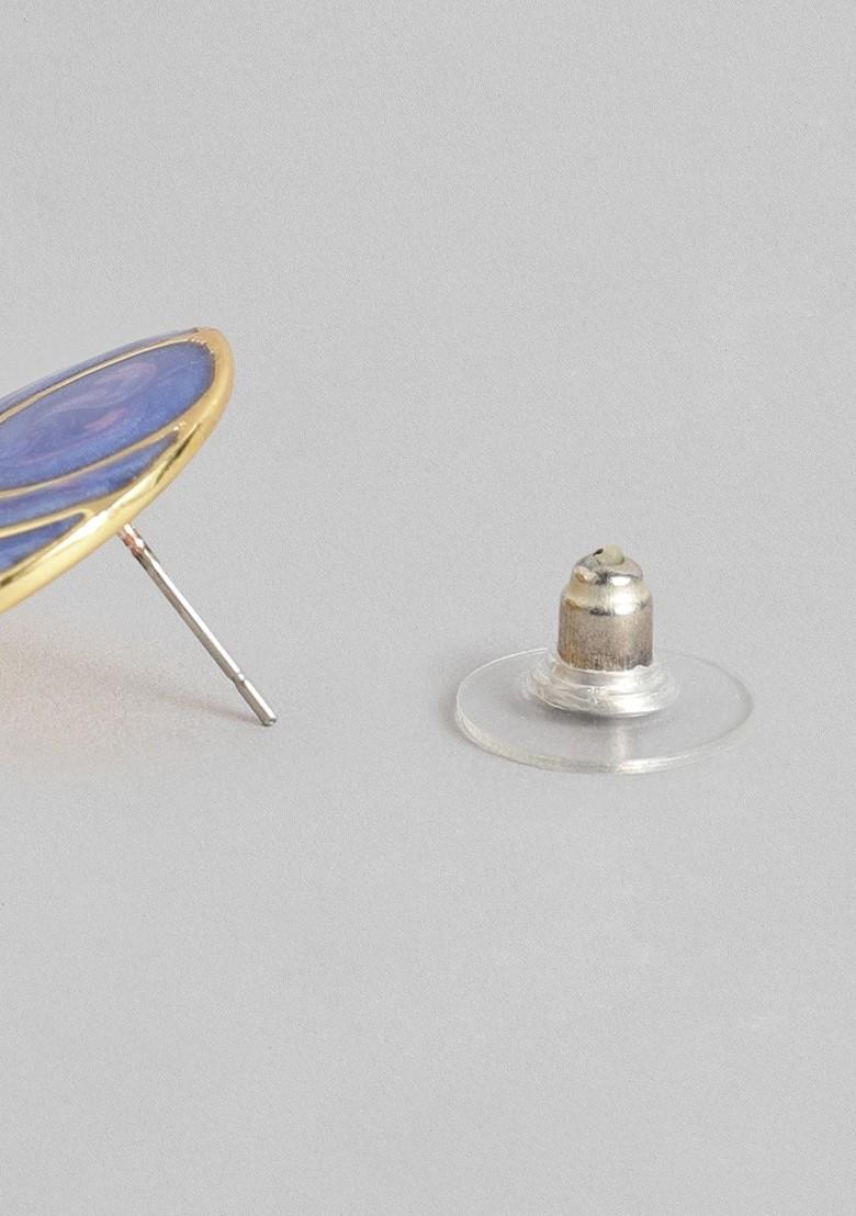 Gold Studded Alloy Earrings