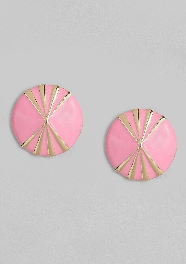 Gold Studded Alloy Earrings