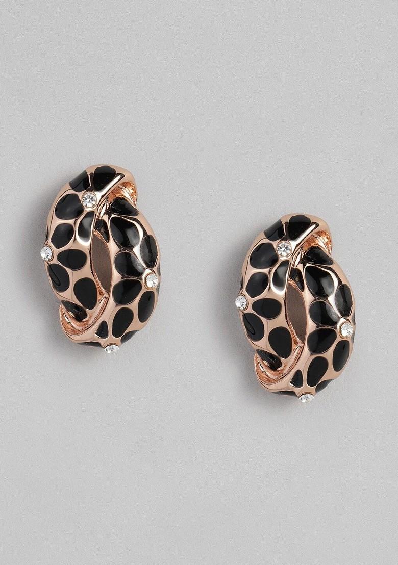 Gold Studded Alloy Earrings