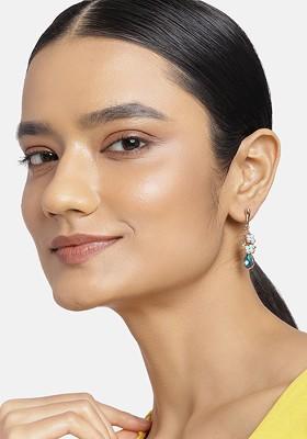Rose Gold Solid Alloy Earrings