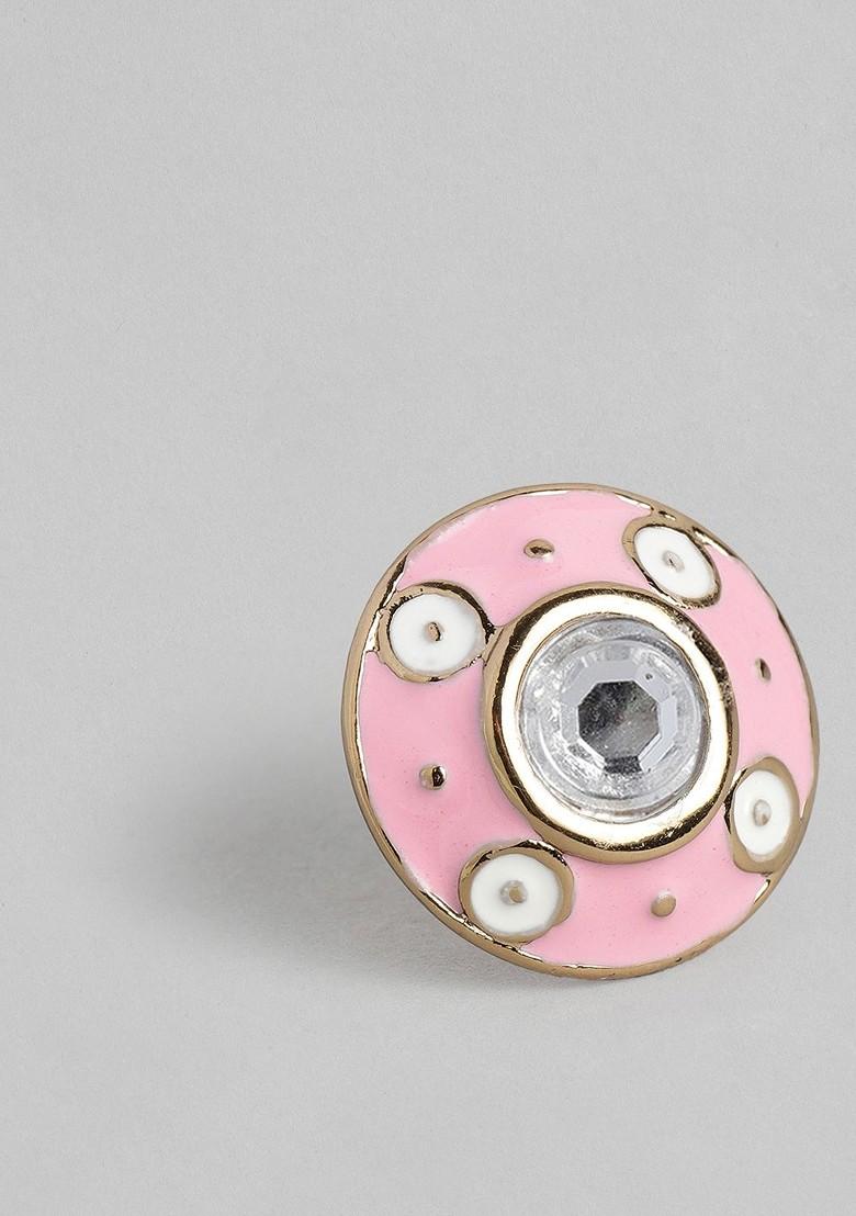 Gold Studded Alloy Earrings