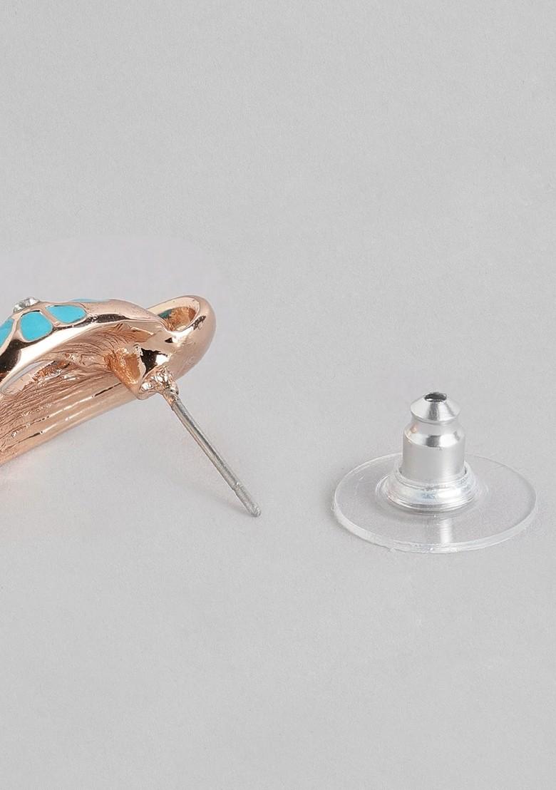 Gold Studded Alloy Earrings