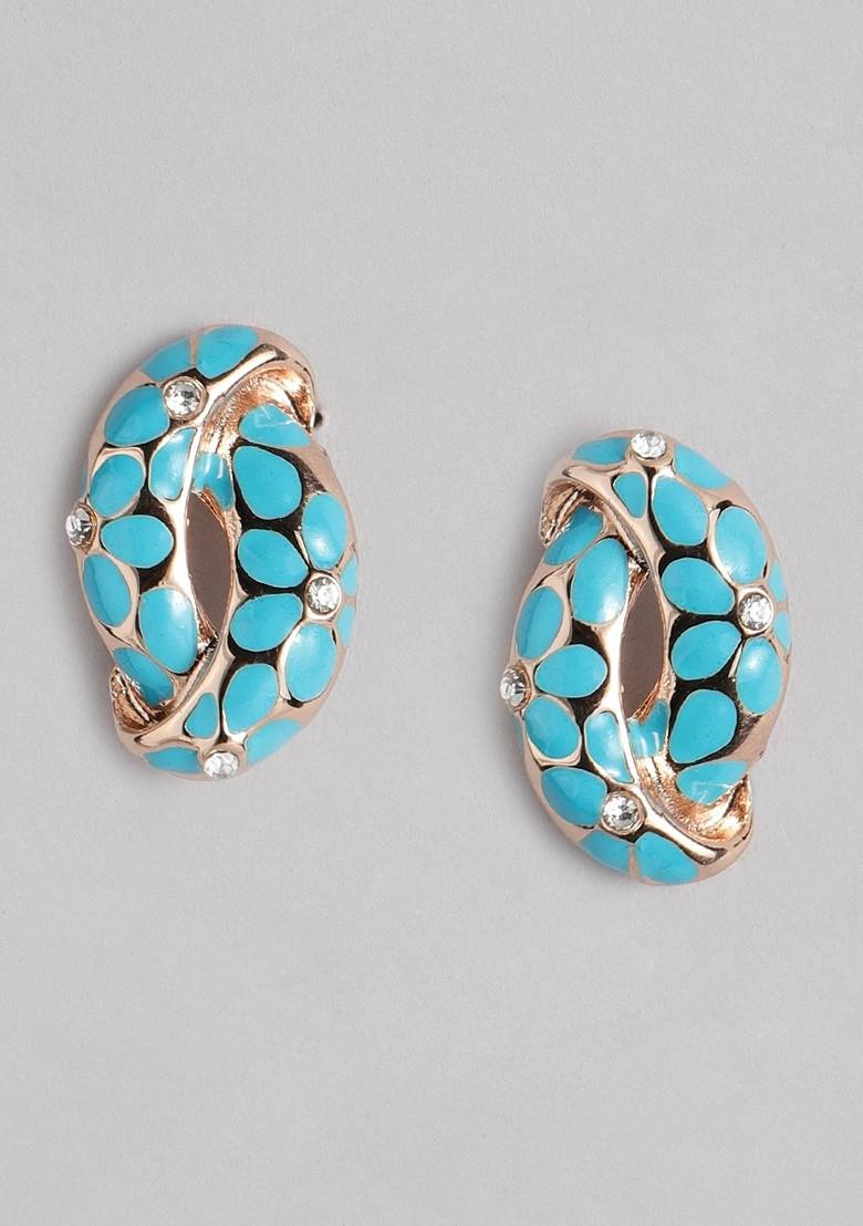 Gold Studded Alloy Earrings
