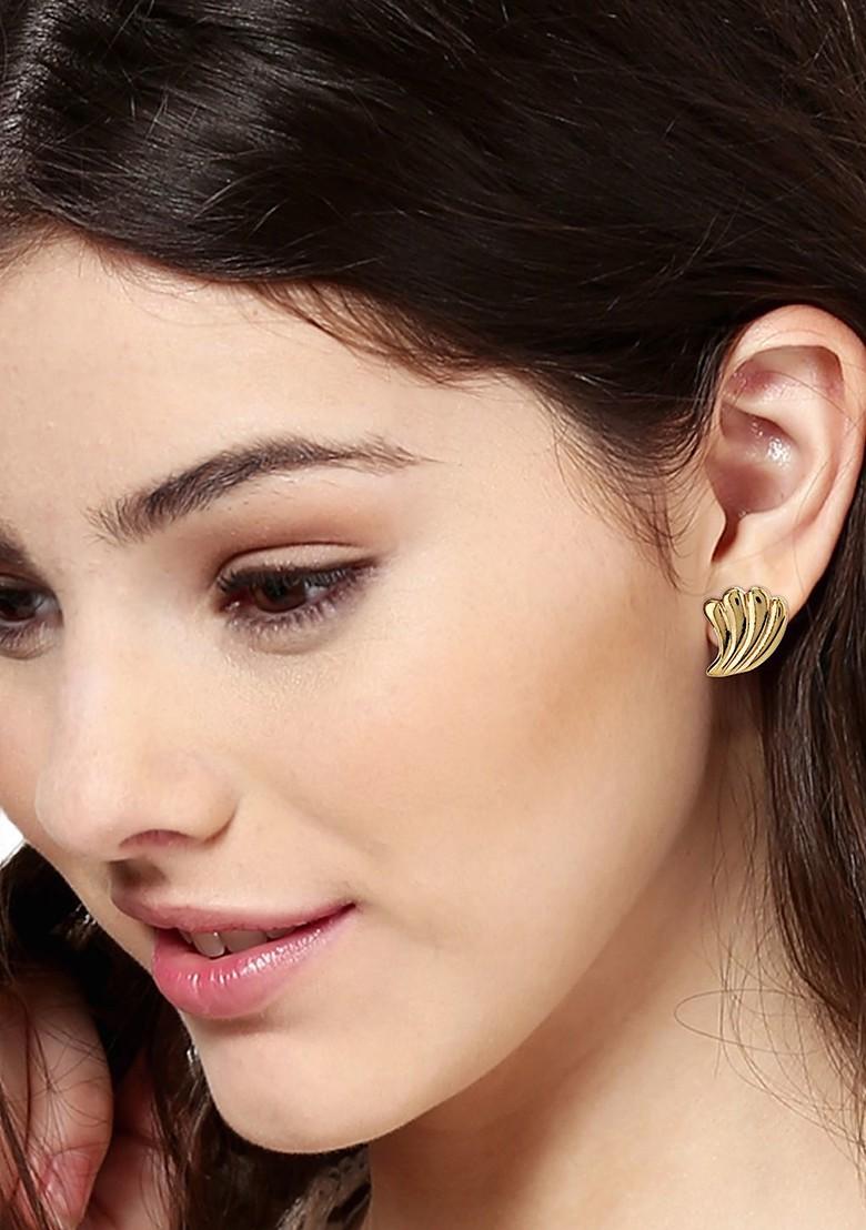 Gold Studded Jewellery Earrings