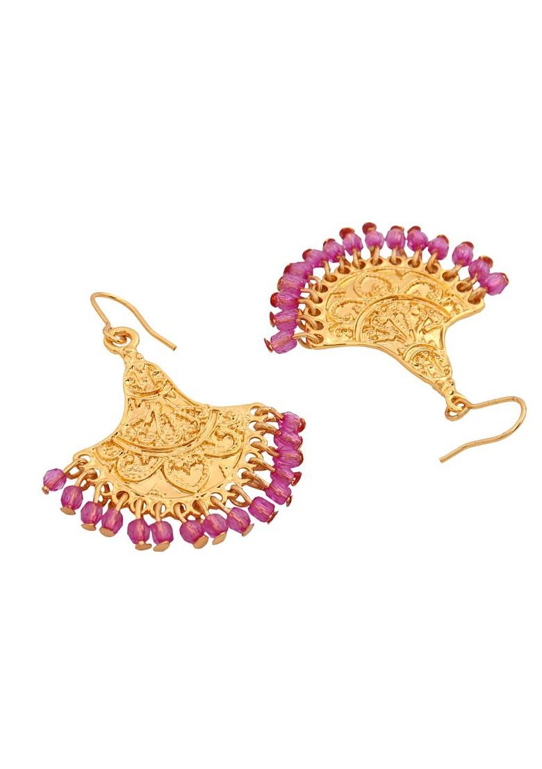 Gold Solid Gold Plated Earrings