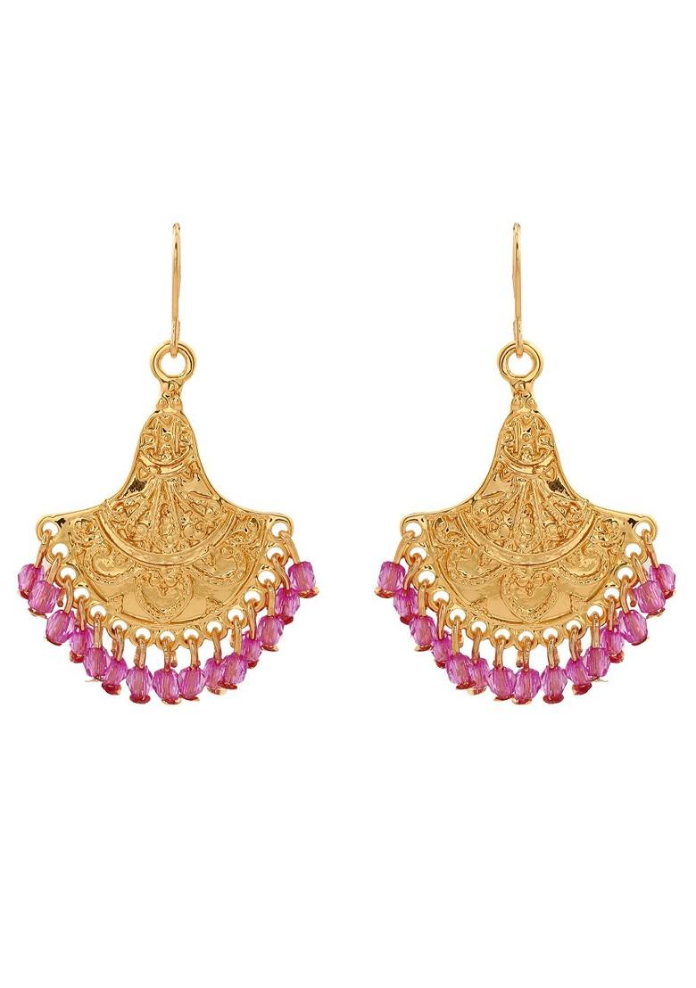 Gold Solid Gold Plated Earrings