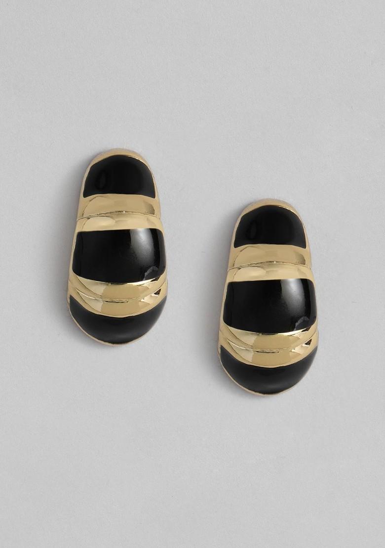 Gold Studded Gold Plated Earrings
