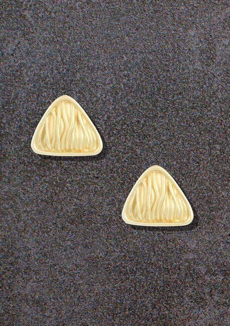 Gold Studded Gold Plated Earrings