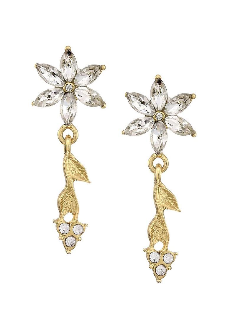 Gold Solid Gold Plated Earrings