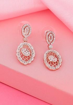 Rose Gold Solid Jewellery Earrings