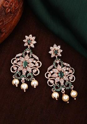 Rose Gold Solid Gold Plated Earrings