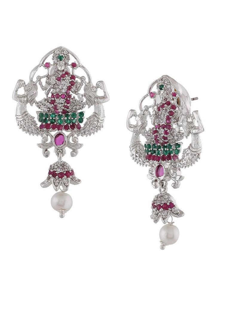 Pink Solid Jewellery Earrings