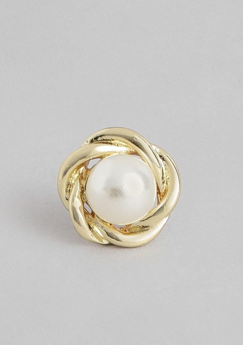 Gold Studded Jewellery Earrings