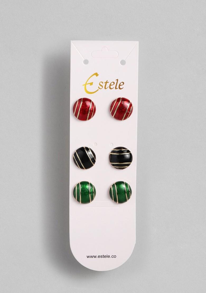 Gold Studded Jewellery Earrings