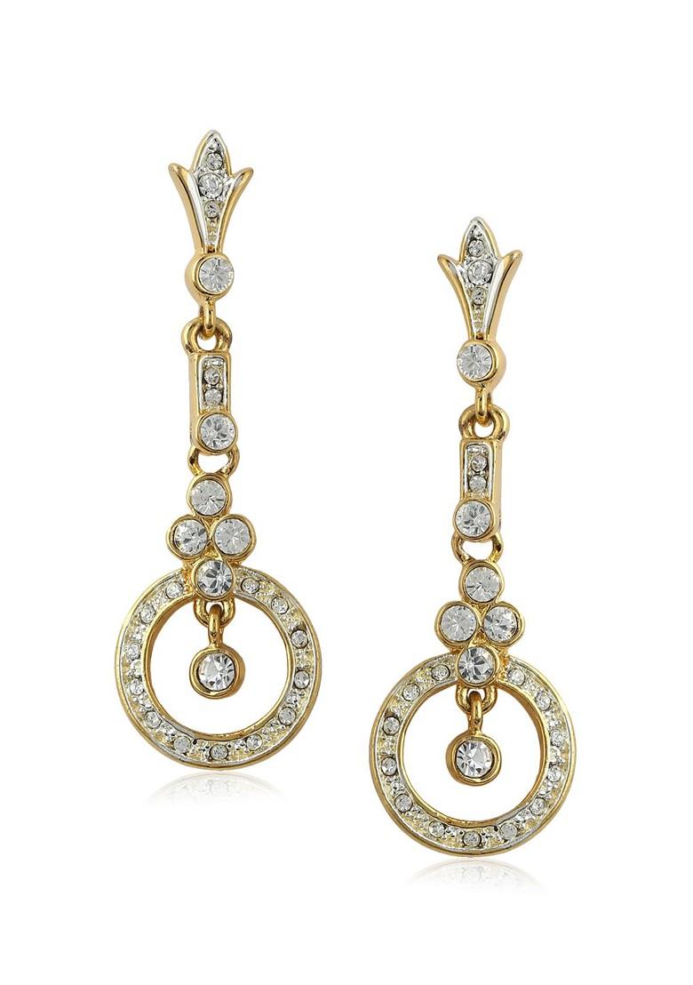 Gold Solid Gold Plated Earrings