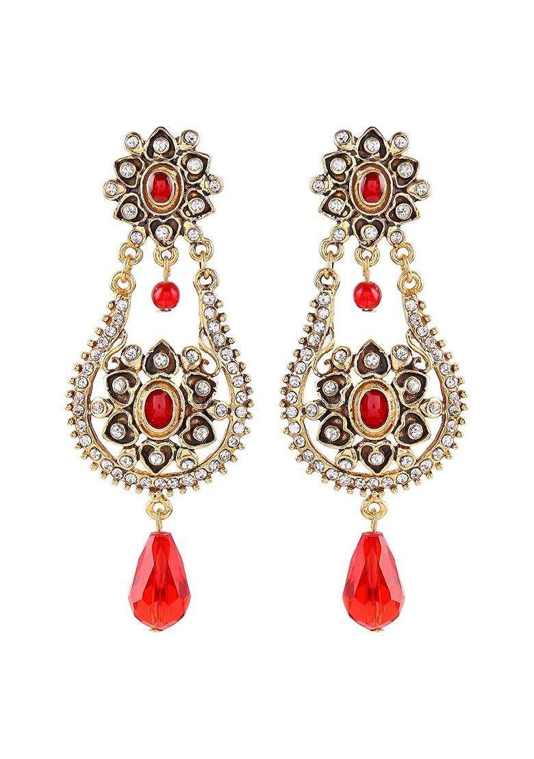 Gold Solid Gold Plated Earrings