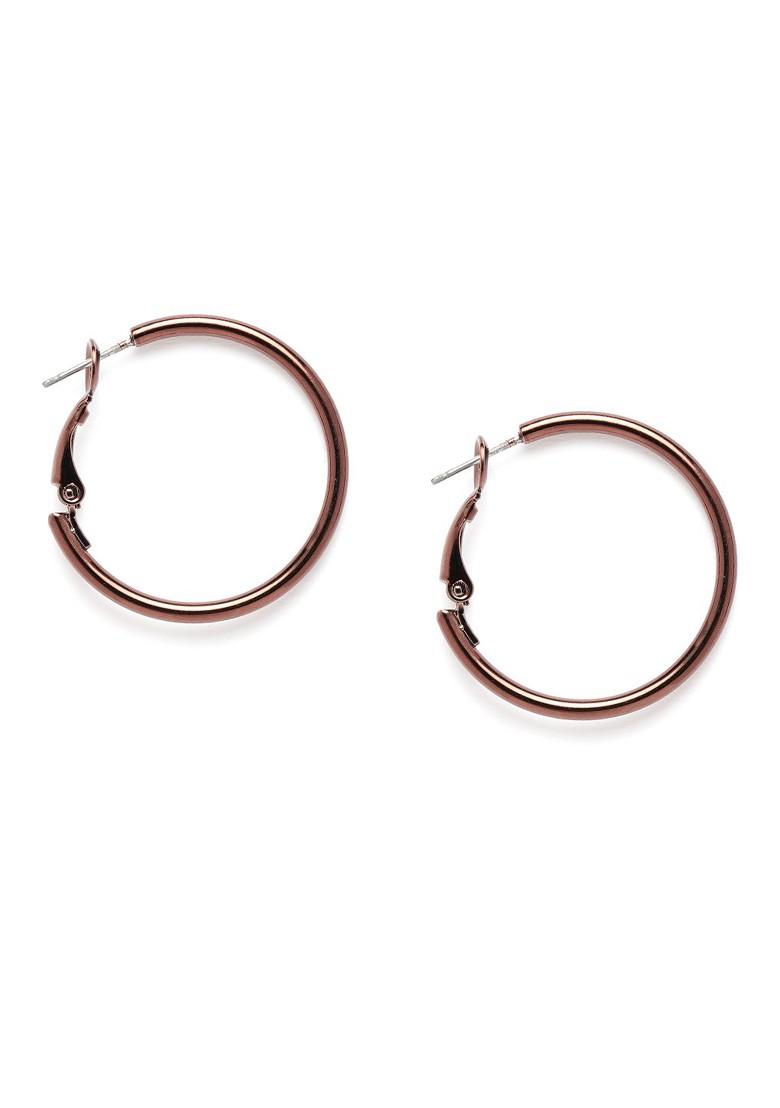 Brown Solid Jewellery Earrings