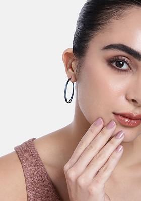 Blue Solid Jewellery Earrings