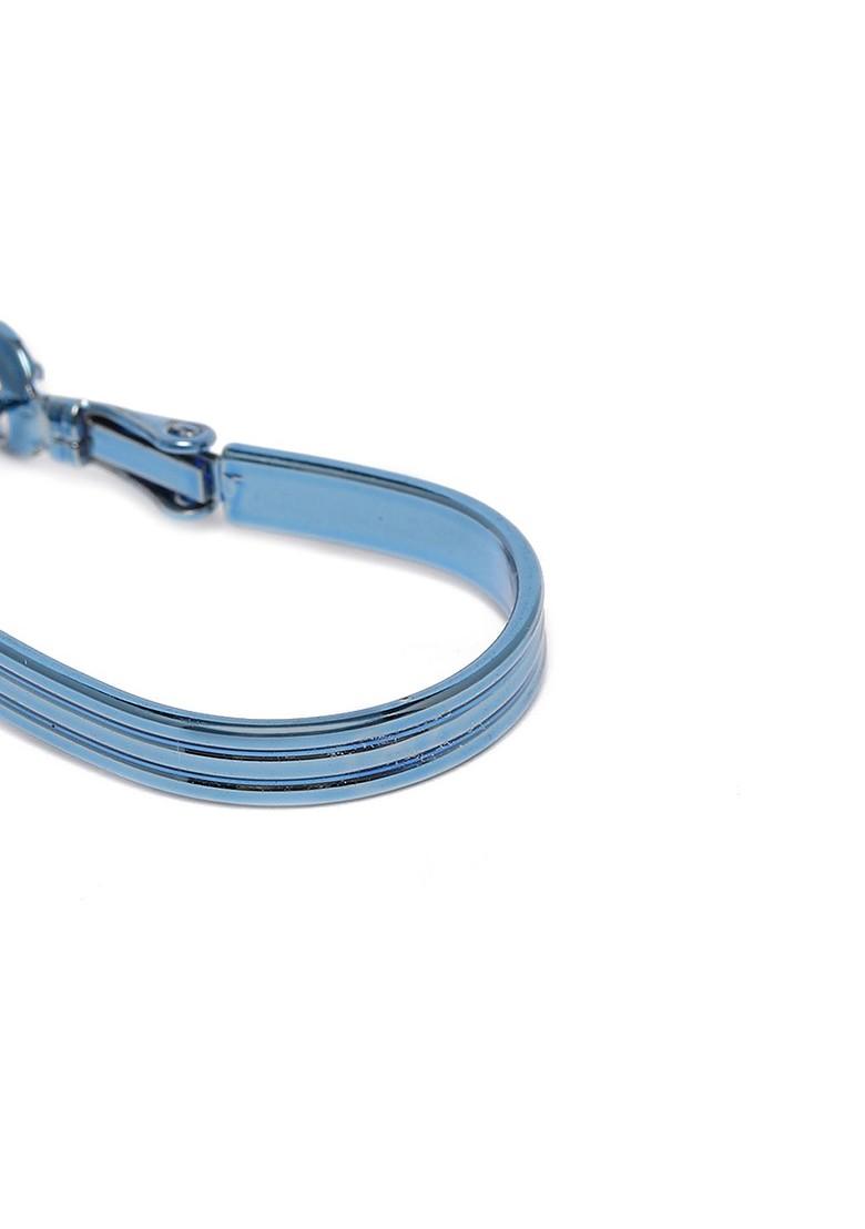 Blue Solid Jewellery Earrings