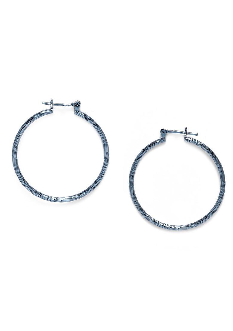 Blue Solid Jewellery Earrings