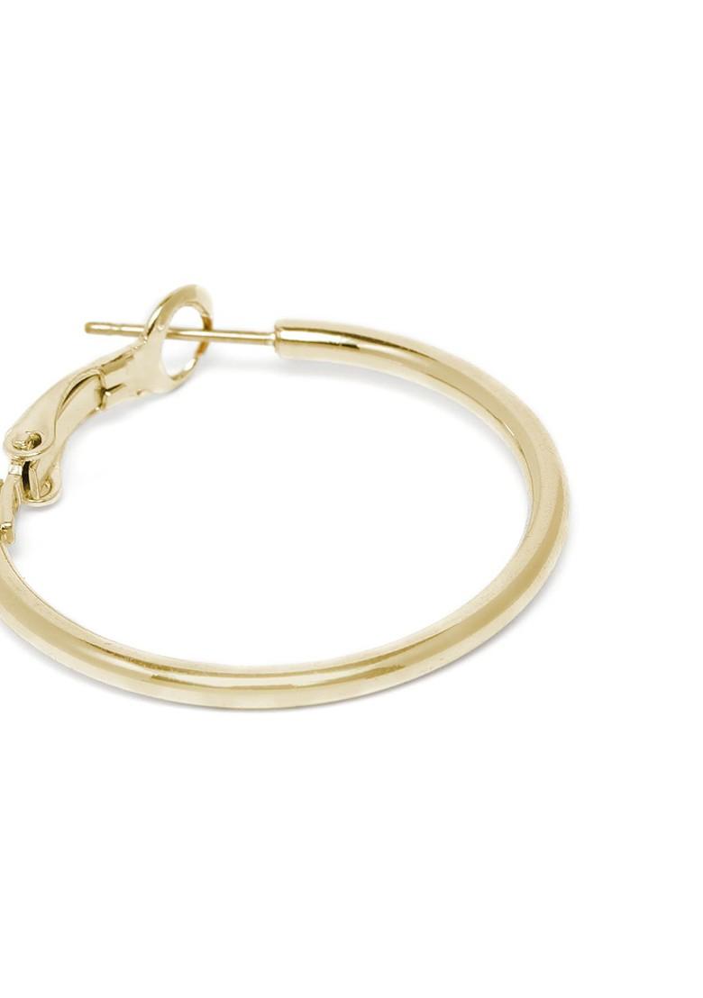 Gold Solid Gold Plated Earrings